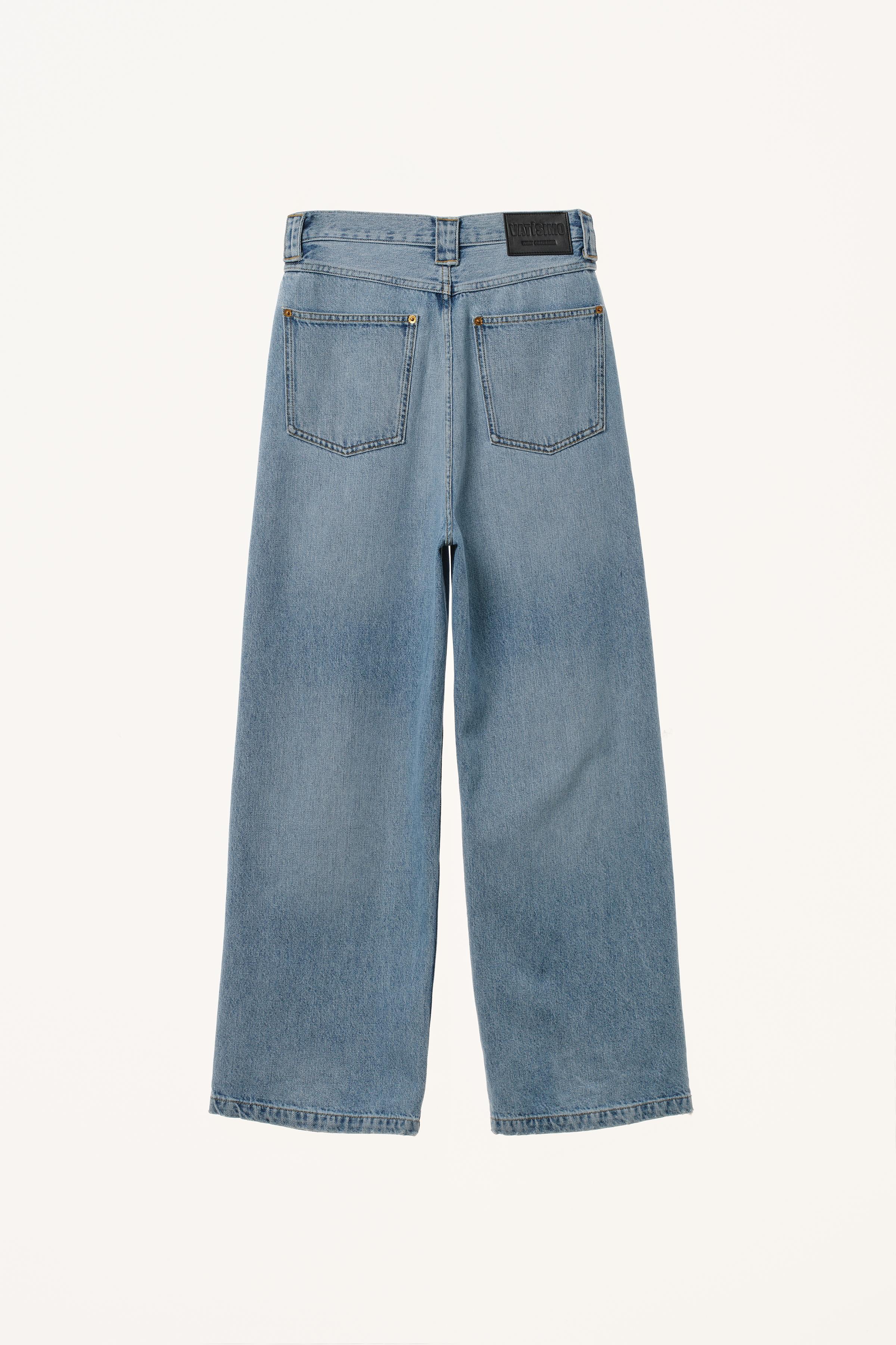 WILLY CHAVARRIA X ZARA MID-RISE WIDE LEG JEANS